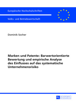 cover image of Marken und Patente